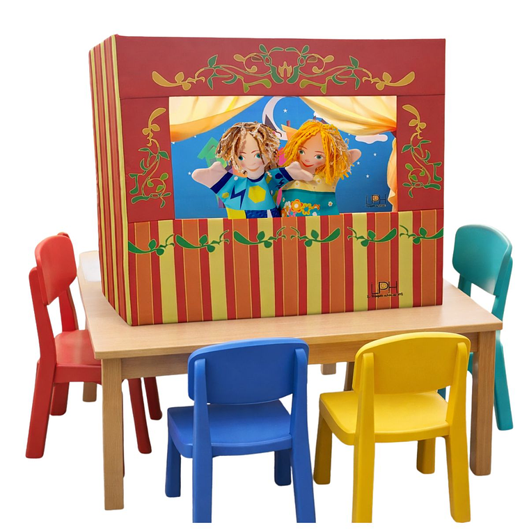 Teatro de Títeres Didáctico Clásico para Escuelas y Jardines de Infantes 1