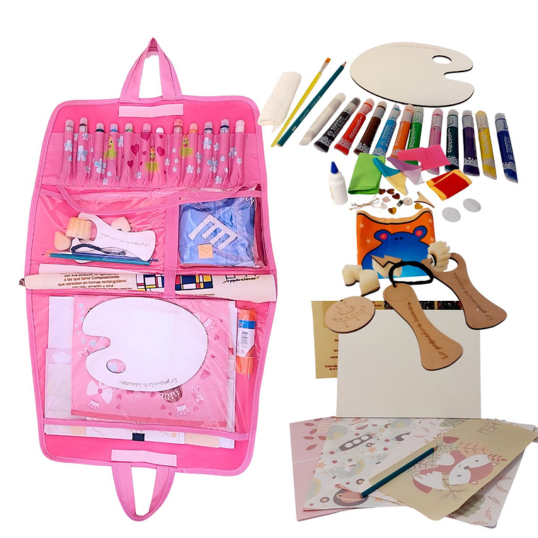 Valija de Arte Mis Diseños. Princesa 3