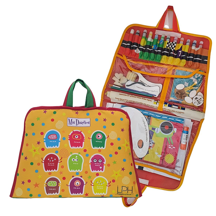 Valija de Arte Mis Diseños. Monstruos 2