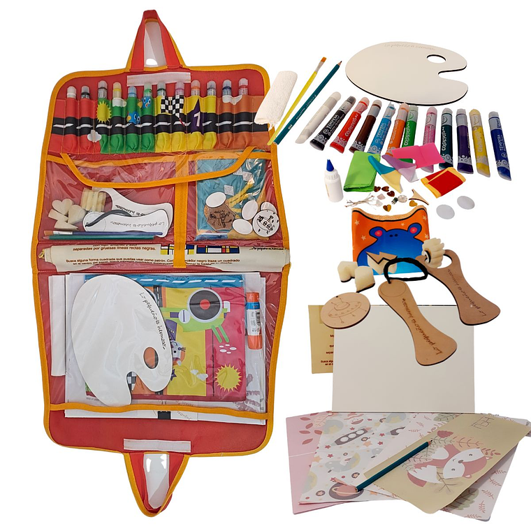 Valija de Arte Mis Diseños. Monstruos 3