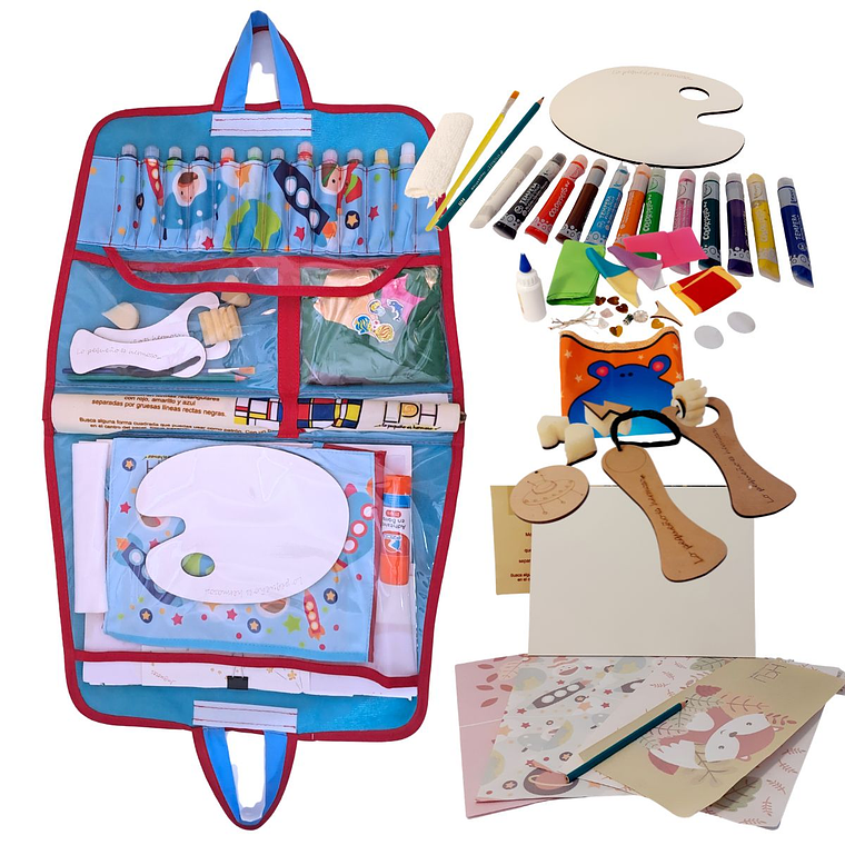 Valija de Arte Mis Diseños. Astronautas 3