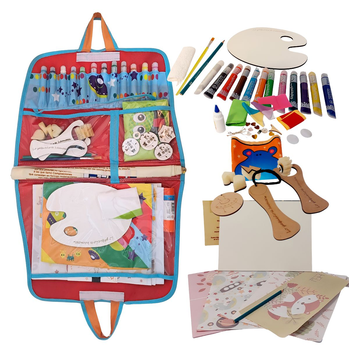 Valija de Arte Mis Diseños. Robots 3