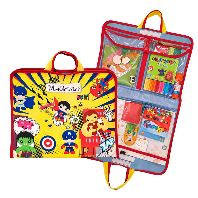 Valija de Arte Minartistas, Superhéroes 2