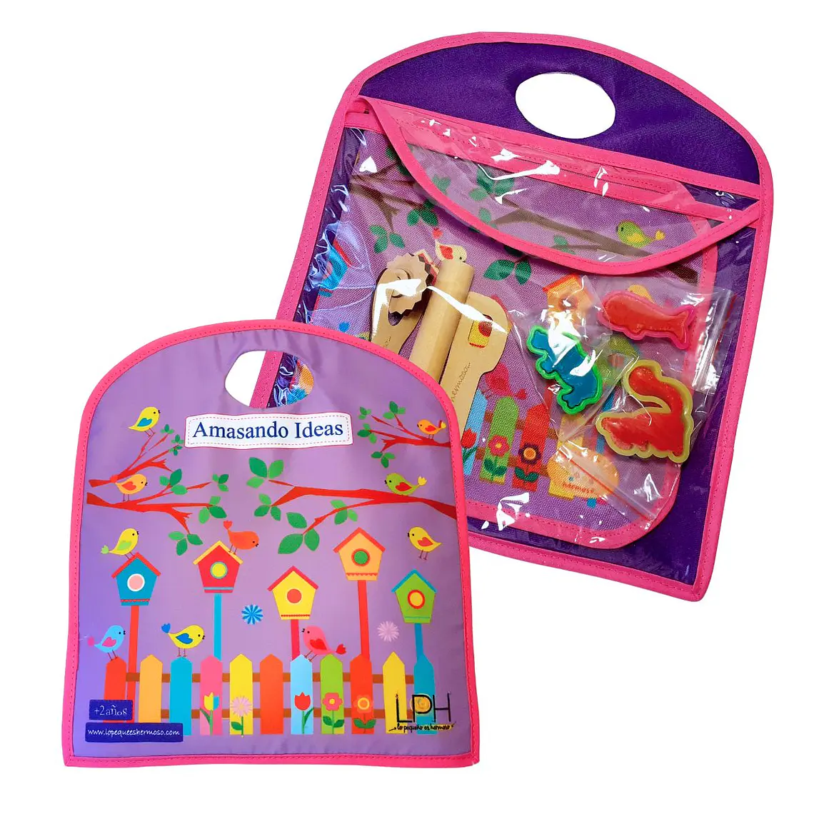Bolsito Creativo Amasando Ideas. Pajaritos 2