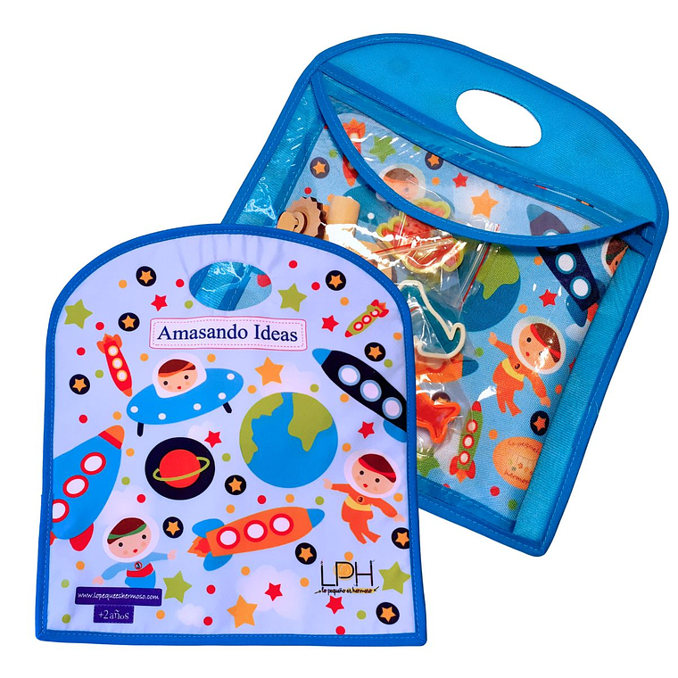 Bolsito Creativo Amasando Ideas. Astronautas 2