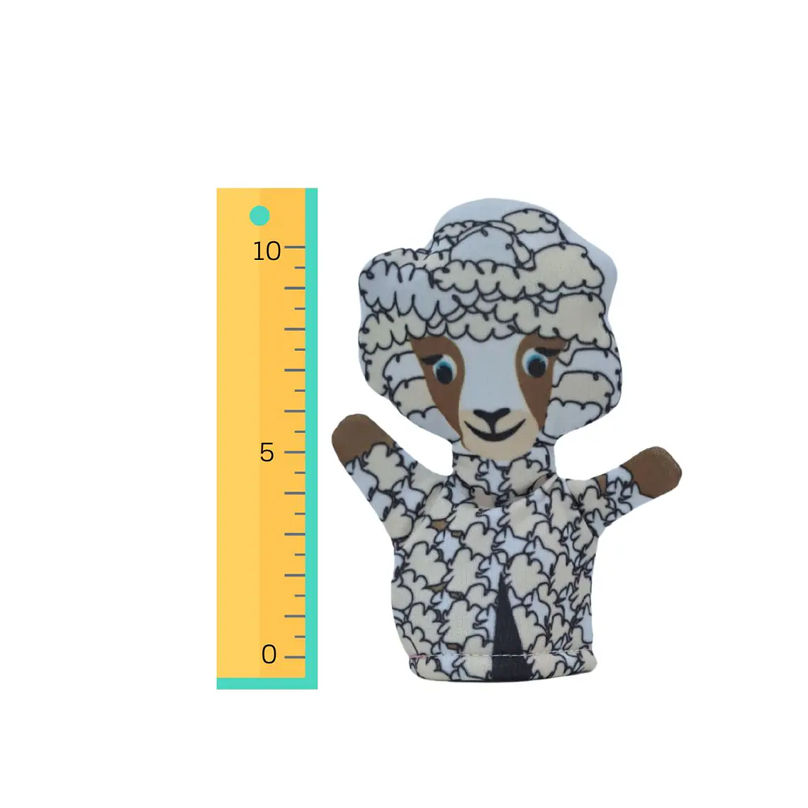 Mini teatro granja con Títeres de dedo de Animales de Granja 4