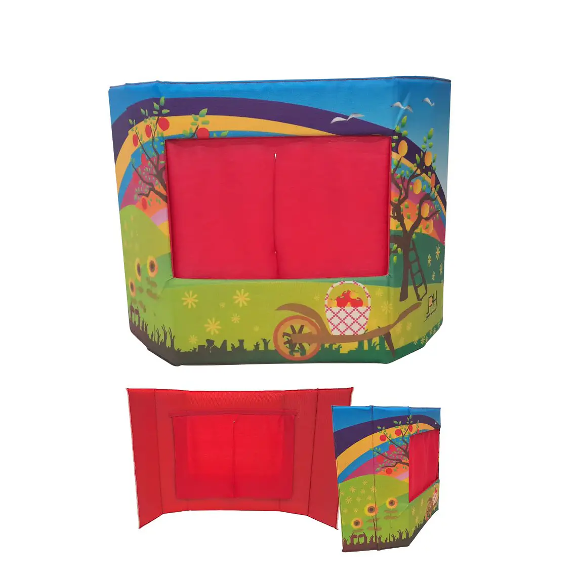 Mini teatro granja con Títeres de dedo de Animales de Granja 2