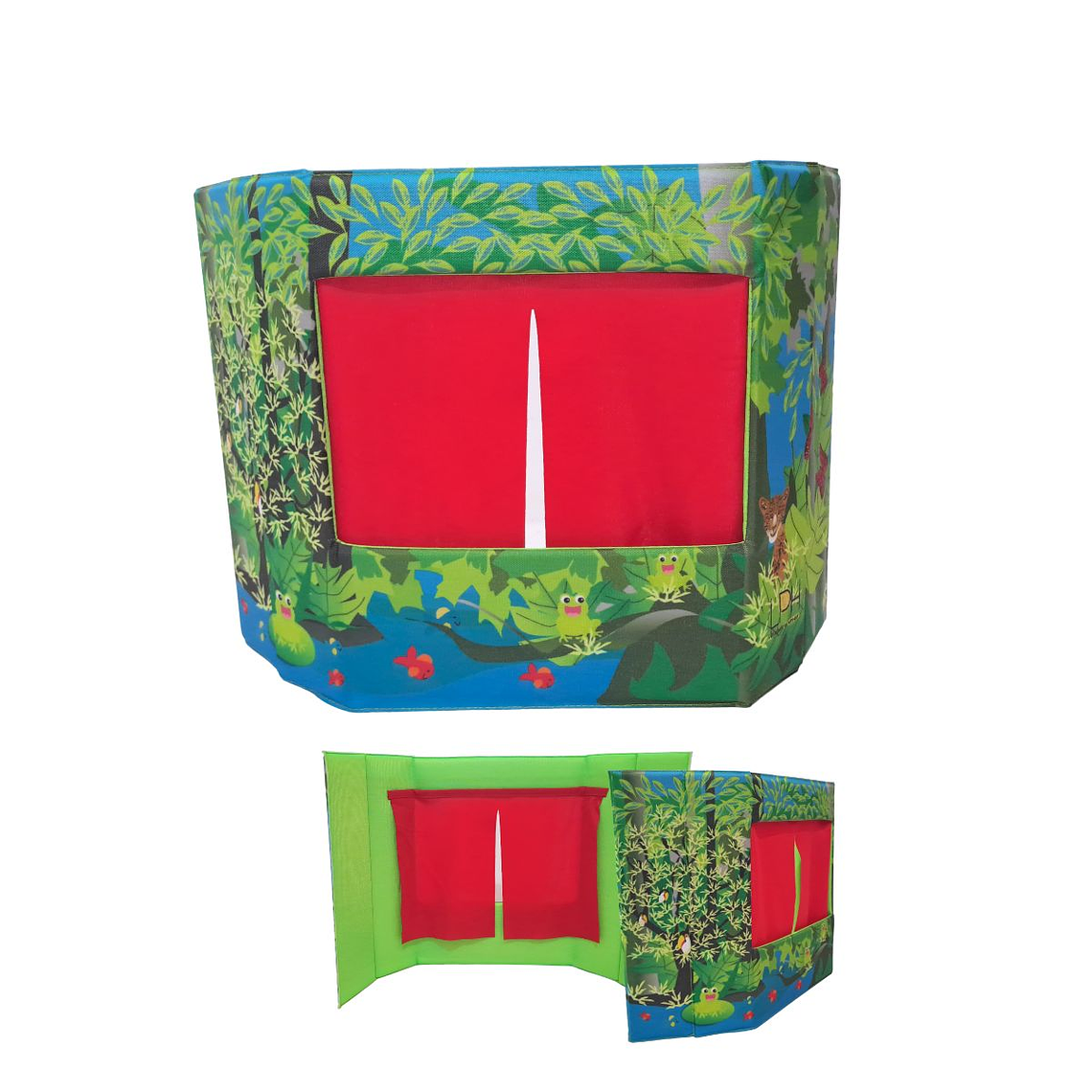 Mini teatro Selva Misionera con Títeres de dedo de Animales de la Selva Misionera 2