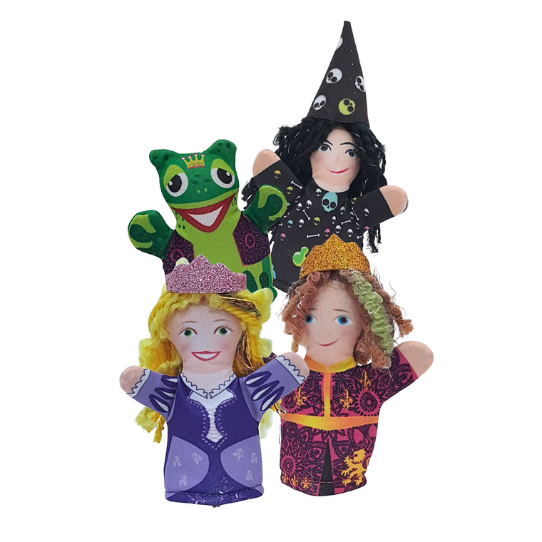 Títeres de dedo de Cuento Príncipe Encantado 1