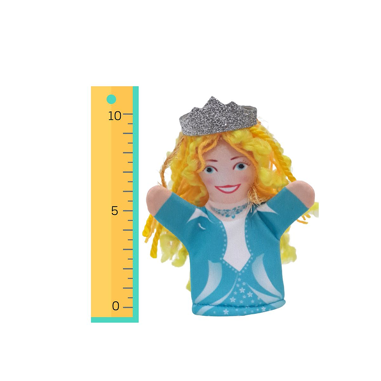 Títeres de dedo de Heroínas de Cuento  2