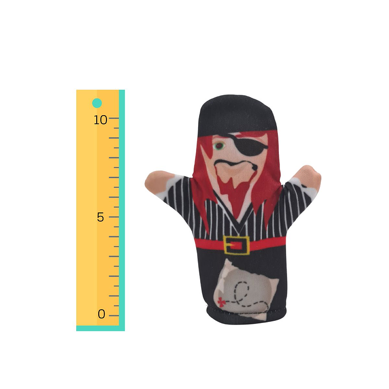 Títeres de dedo de Piratas 2