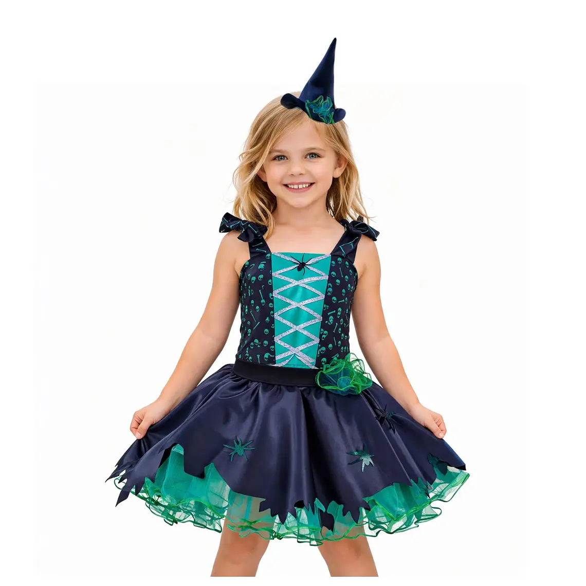 Disfraz de Brujita Verde 1