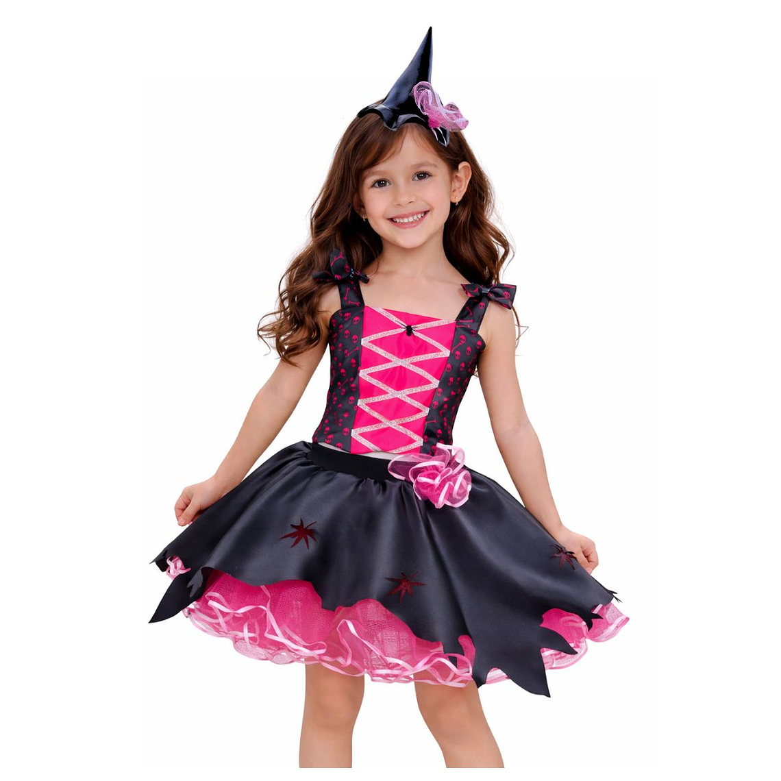 Disfraz de Brujita Fuxia 1