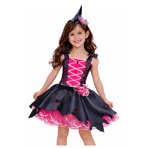 Disfraz de Brujita Fuxia