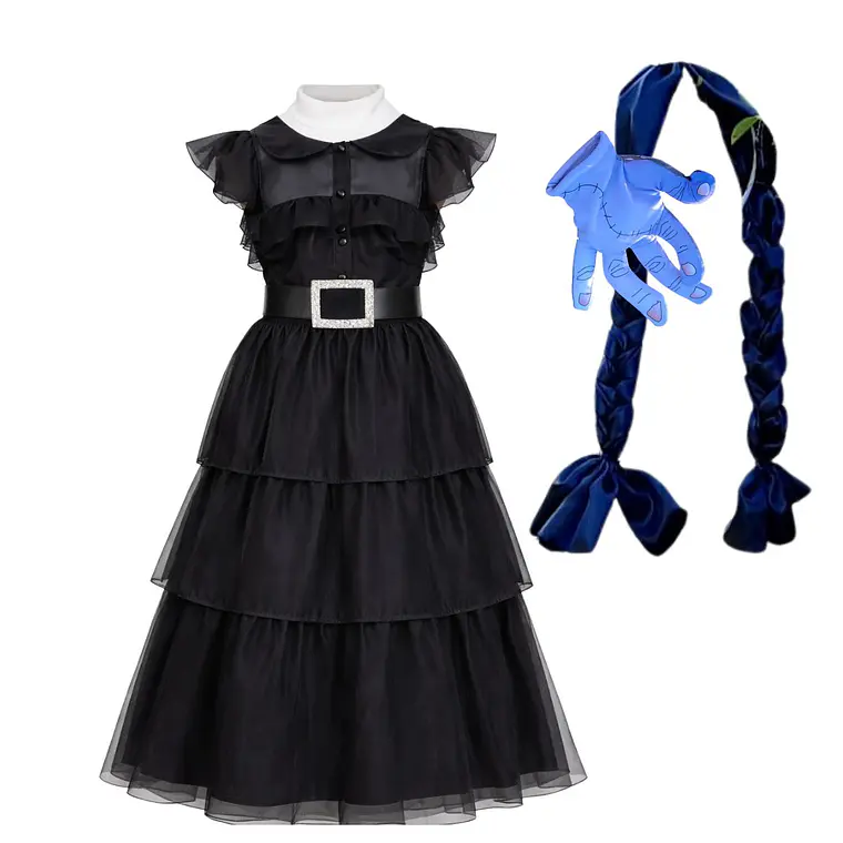 Disfraz de Merlina  2