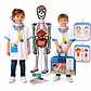 Valija de Mini Doctor con Esqueleto Interactivo - Miniatura 1