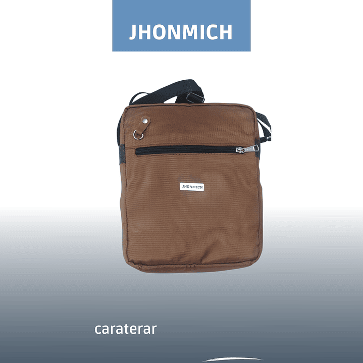 Bolso Bandolero pequeño de Nylon   JhonMich Ref. JM#003A