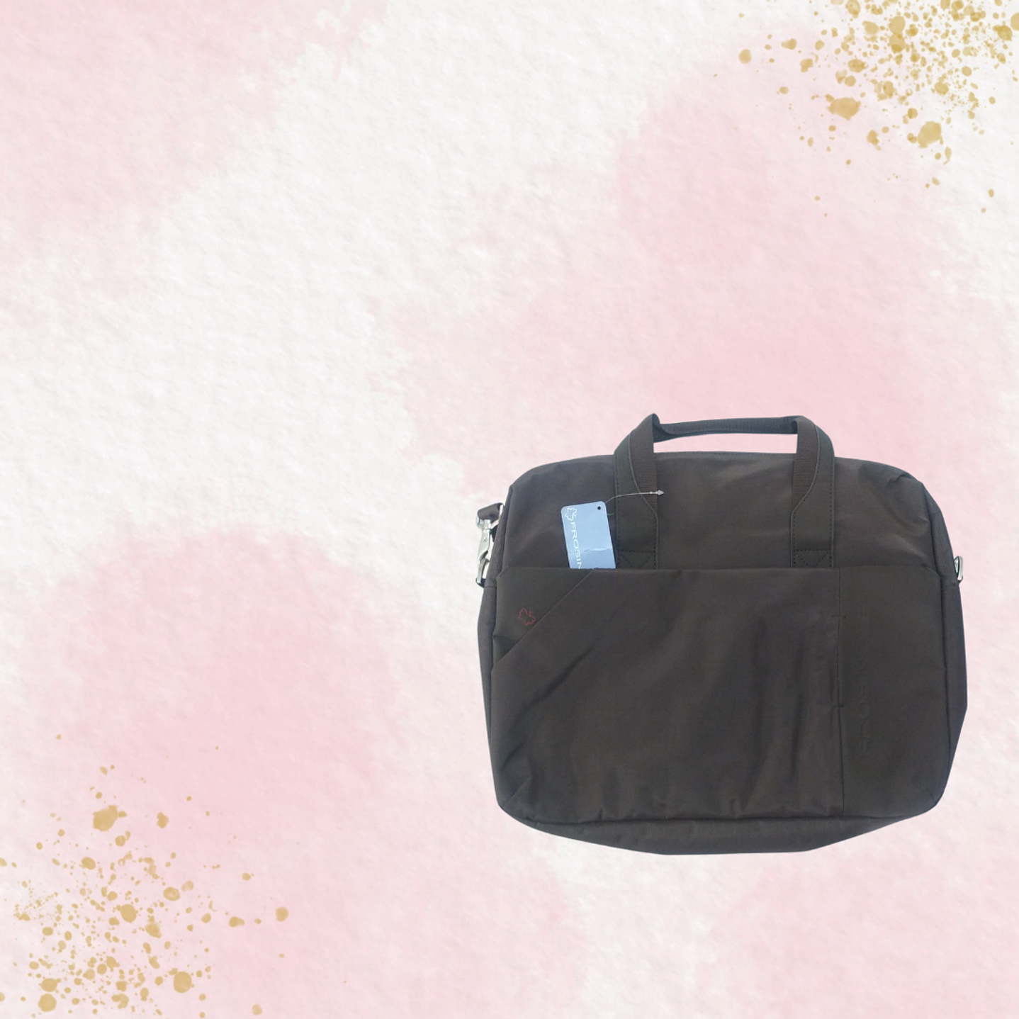 Bolso portalaptop grande 100 % nylon impermeable