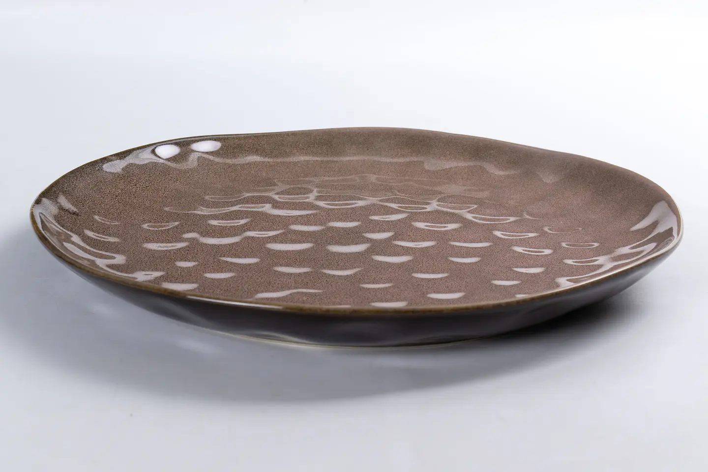 Plato de fondo Rosa Granito  2