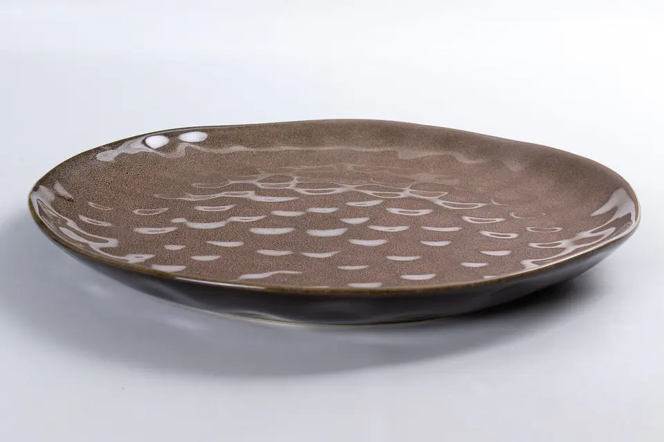 Plato de fondo Rosa Granito  2