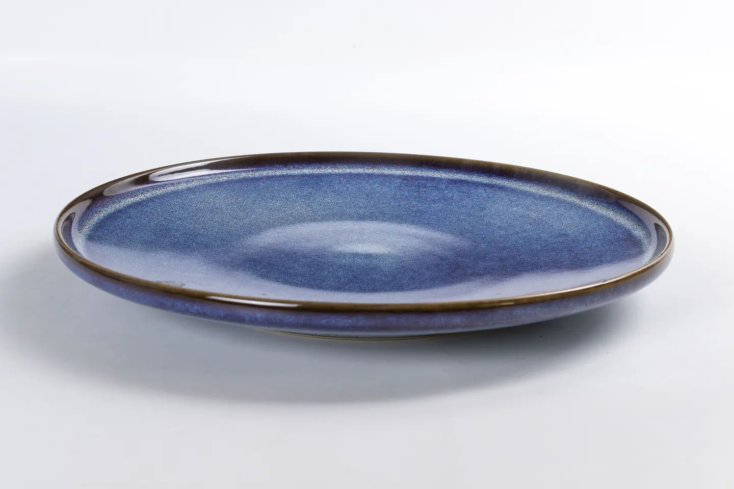 Plato de fondo Azul liso  2