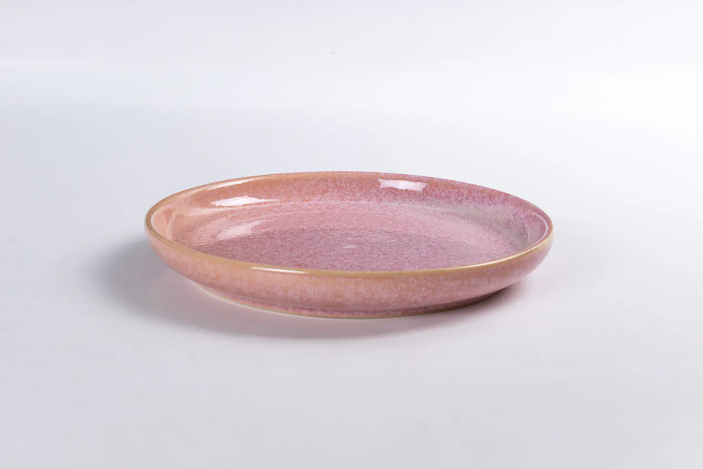 Plato de pan Rosado liso  2