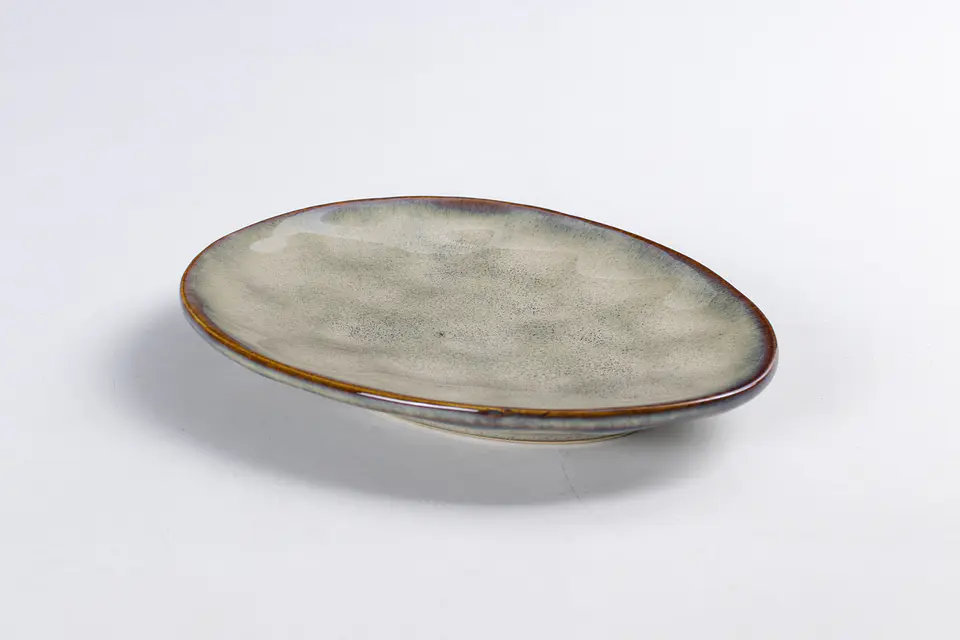 Mini plato Oval beige  1