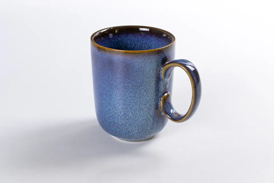 Tazón Azul liso  2