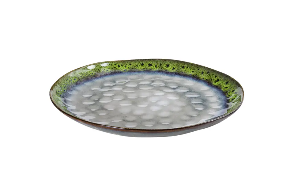 Plato de fondo Verde Trio 1