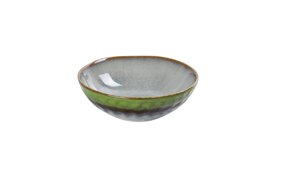 Plato Hondo Verde Trios 1