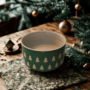 Bowl verde Navidad 