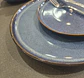 Plato de pan Azul liso  - Miniatura 3