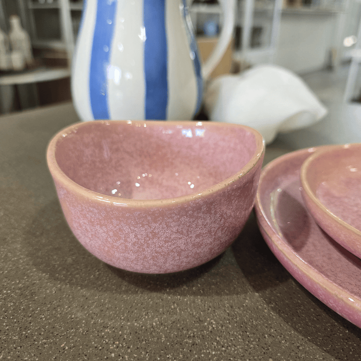 Pocillo RIrregular rosado 1