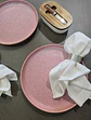 Plato de fondo Rosado liso  - Miniatura 1