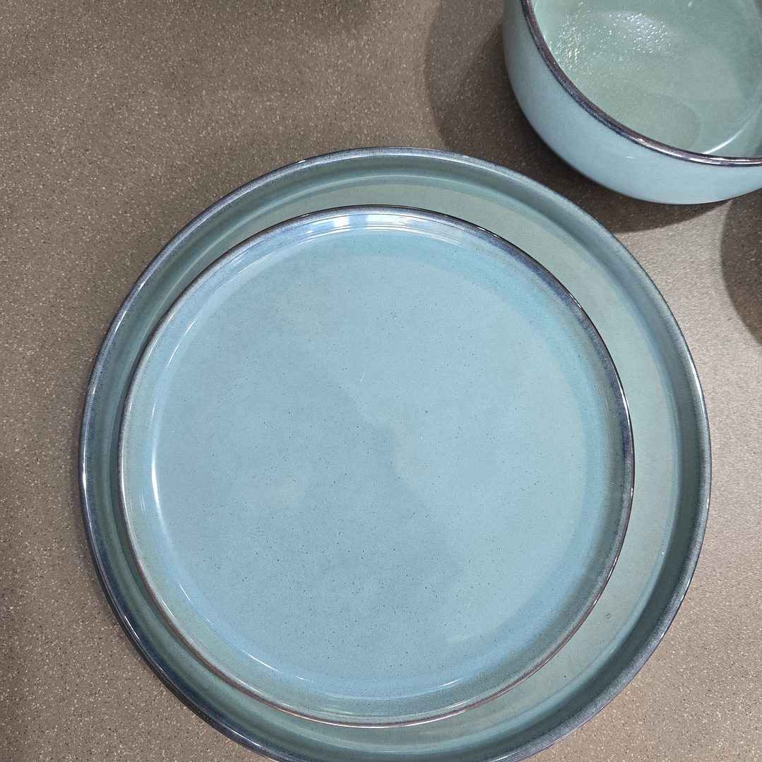 Plato de pan Light blue  1