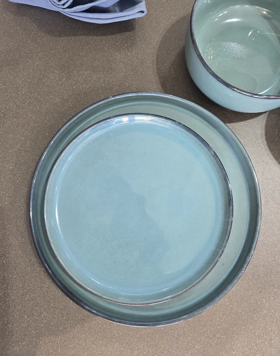 Plato de pan Light blue  1