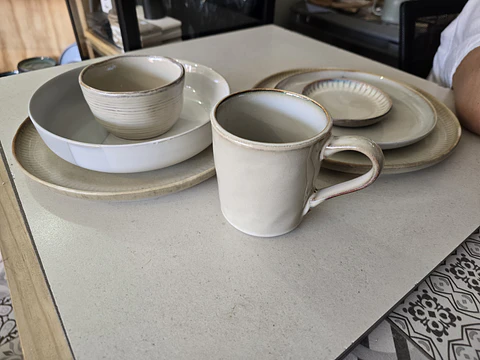 Tazón Beige