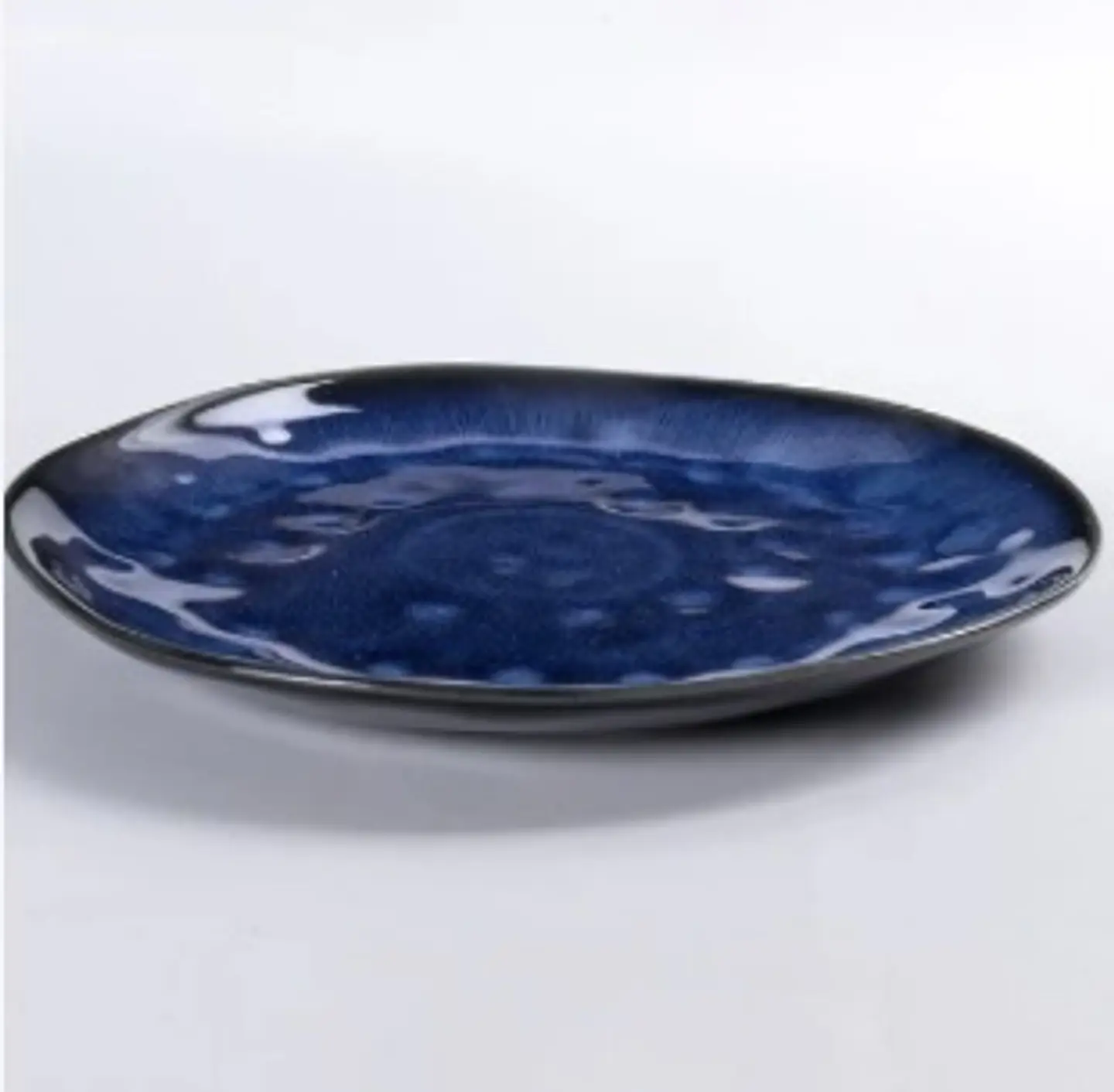 Plato de pan Azul intenso  1