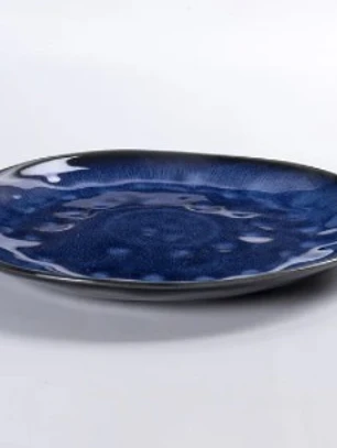 Plato de pan Azul intenso 