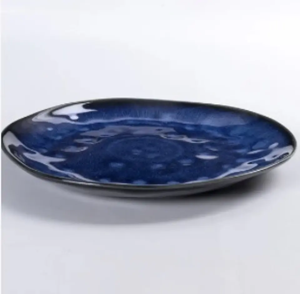 Plato de pan Azul intenso  1