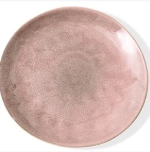 Plato de fondo Rosa Granito 