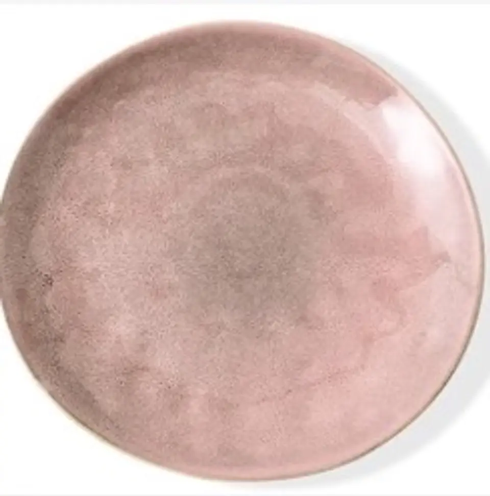 Plato de fondo Rosa Granito  1