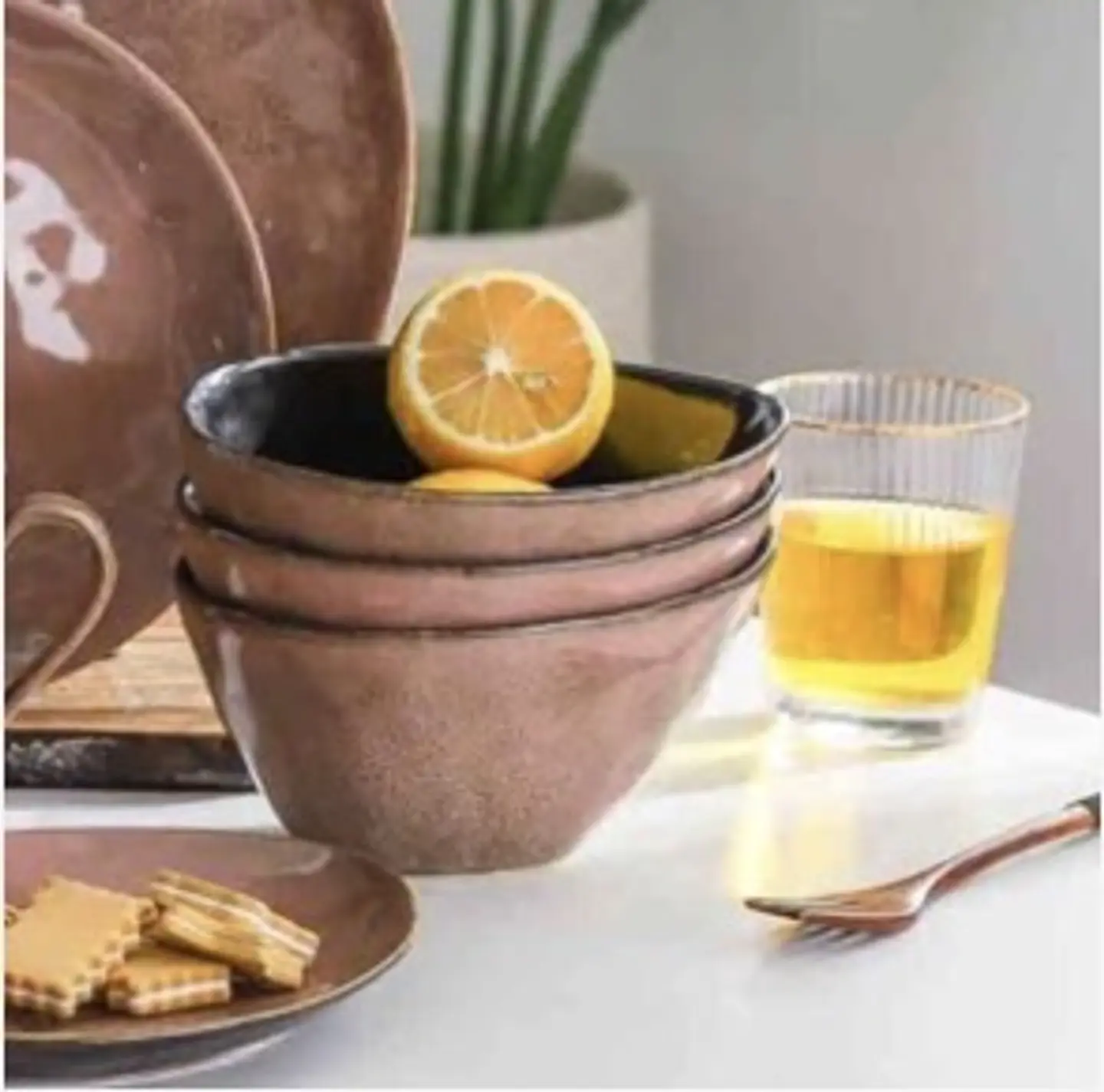 Bowl Rosa Granito  1