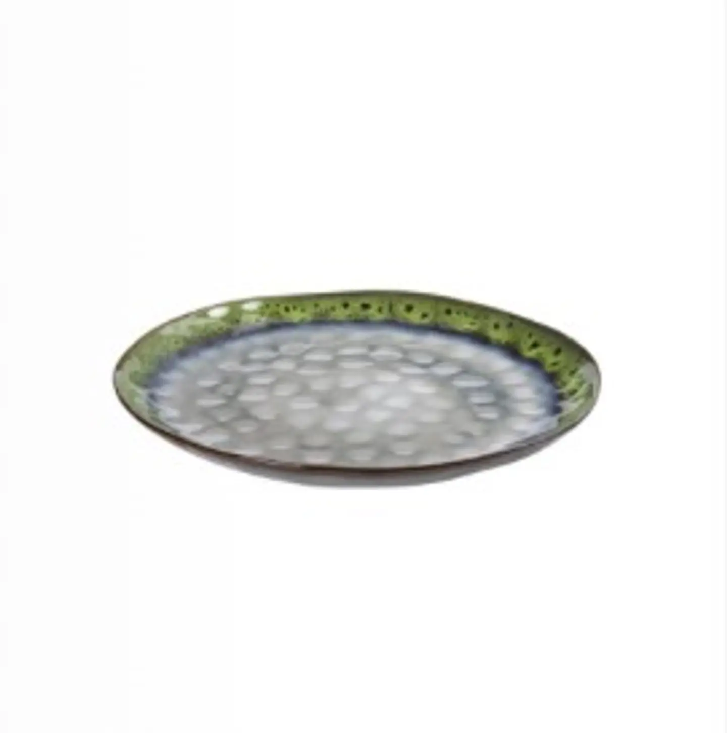 Plato de fondo Verde Trio  1