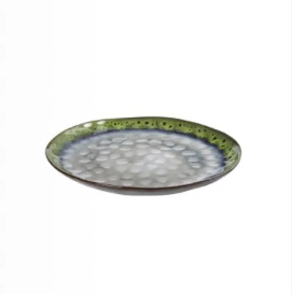 Plato de fondo Verde Trio  1