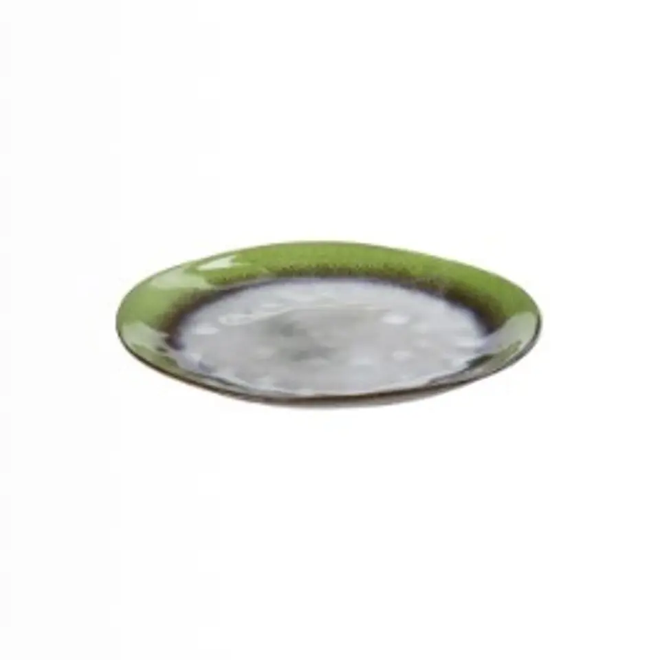 Plato de pan Verde Trio  1