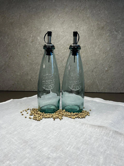 Aceitero de vidrio 