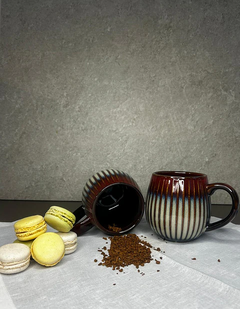 Mug Rojizo 