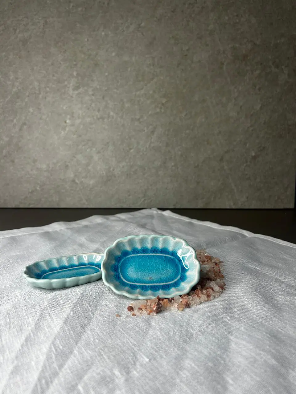 Mini plato turquesa  2