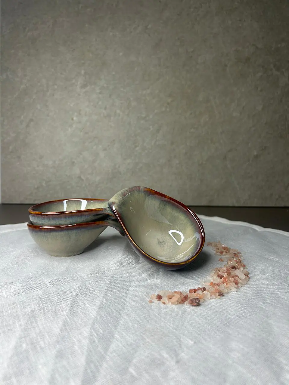 Mini pocillo Gota beige  2